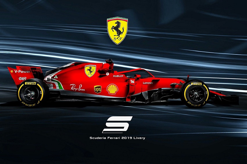 Monoplaza de Ferrari para F1 2019