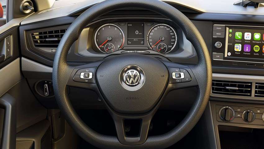 Interior del Volkswagen Virtus