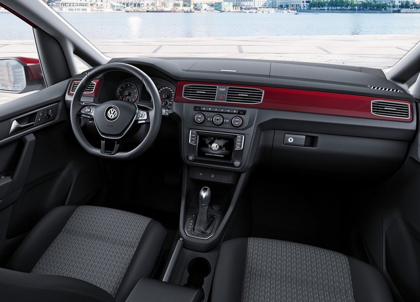 Interior del VW Caddy GNC