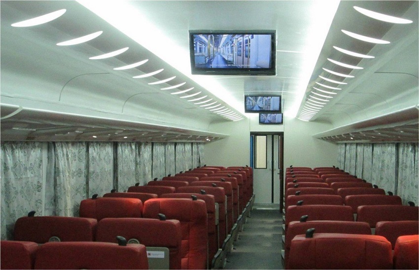 Interior de los nuevos trenes de lujo 