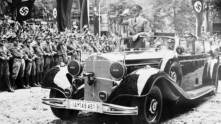 El Mercedes-Benz de Adolfo Hitler