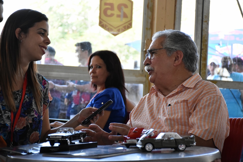 Fernando González García, entrevistado para Excelencias del Motor sobre su stand de autos pequeños