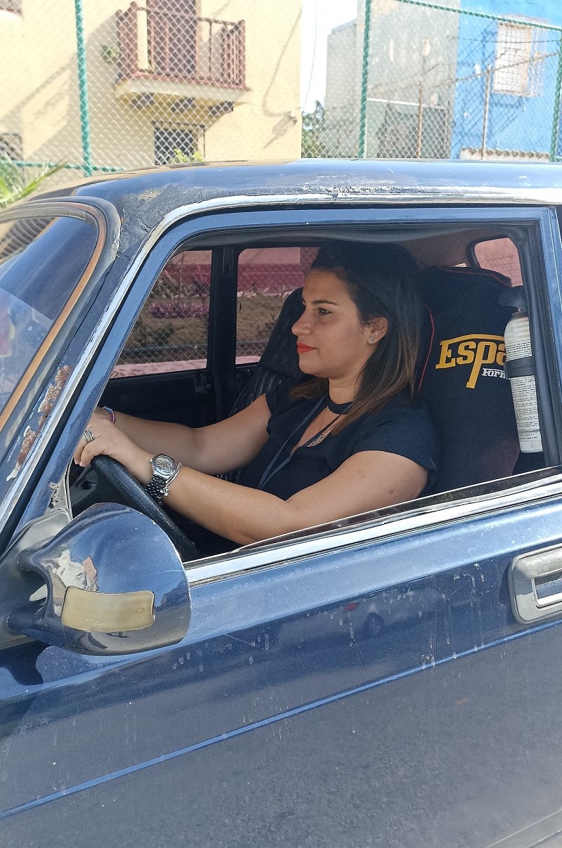 Mayte Díaz Guerra: Saber conducir brinda mucha independencia a la mujer