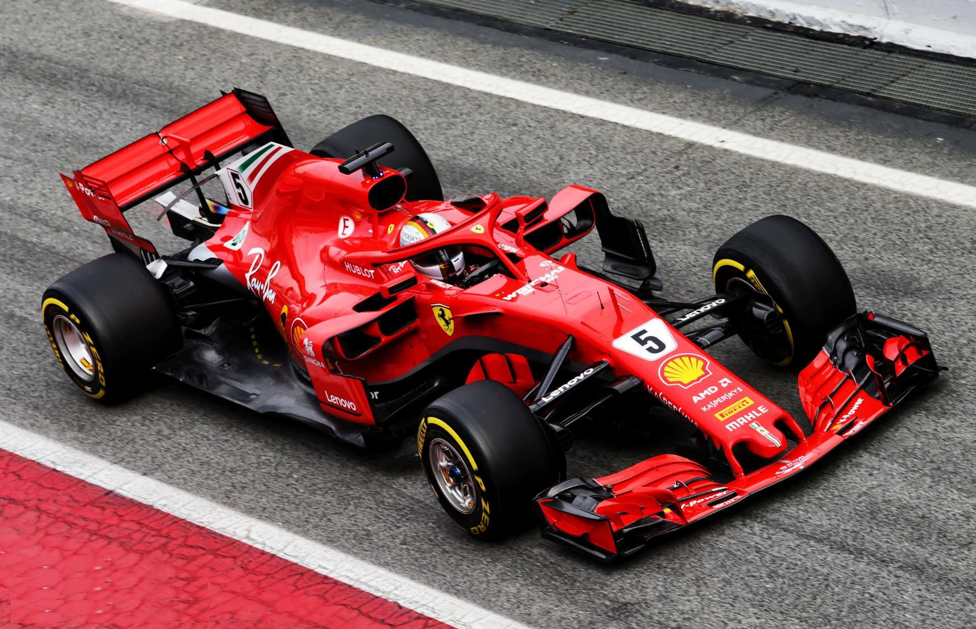 Sebastian Vettel, GP Barcelona 2018