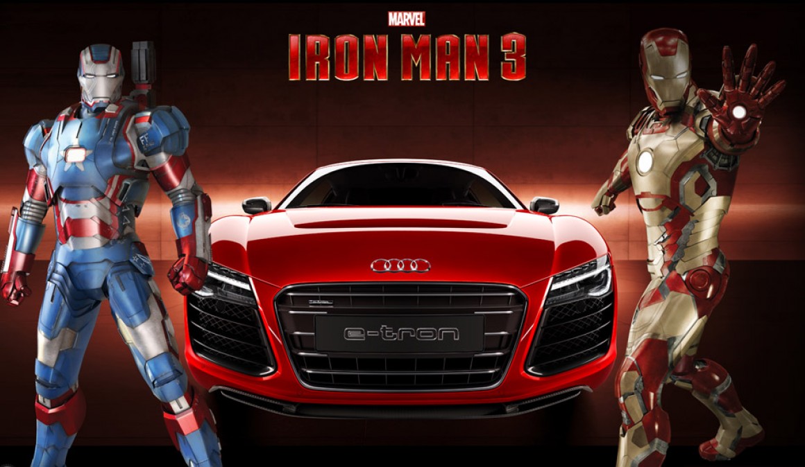 Audi R 8 E Tron Iron Man 3