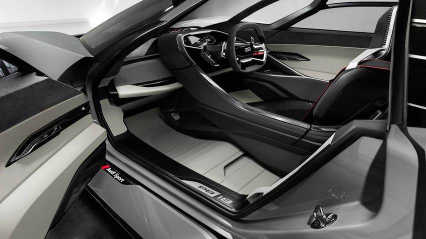 Audi PB18 e-tron concept interior