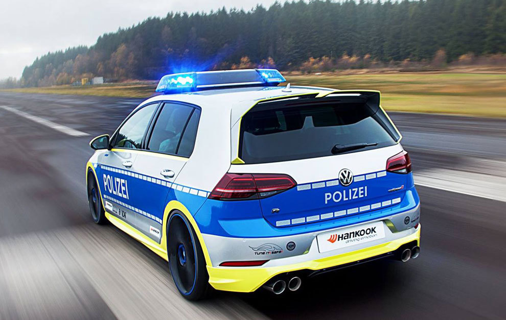 Golf R de la policía alemana