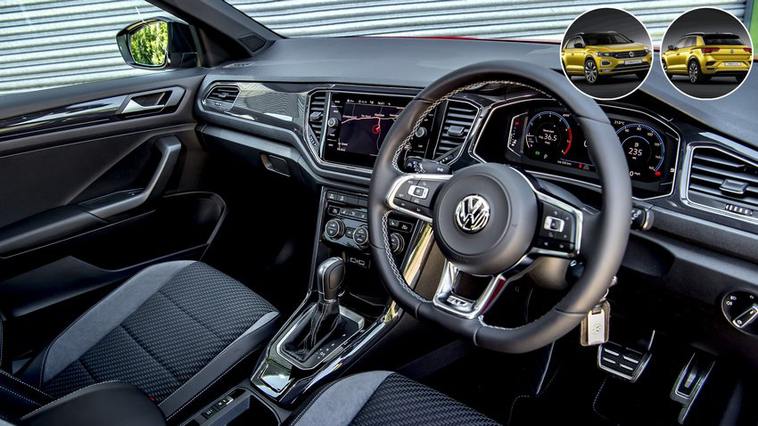 Interior del Volkswagen T-Roc R