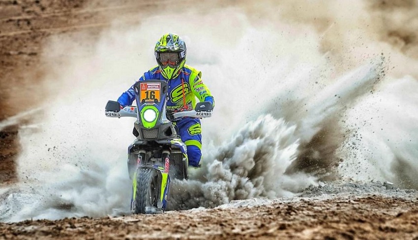 El francés Michael Metge (Sherco) en Rally Dakar 2019 9 Etapa