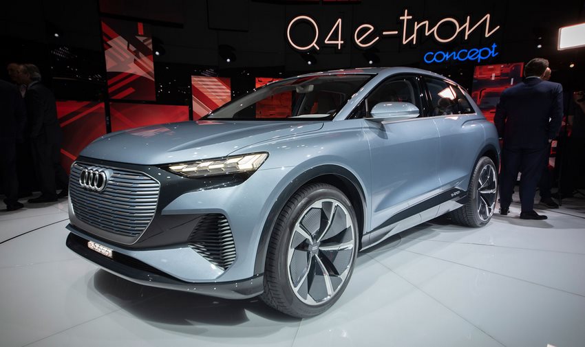 El Q4 e-tron Concept de Audi en Salón de Ginebra 2019