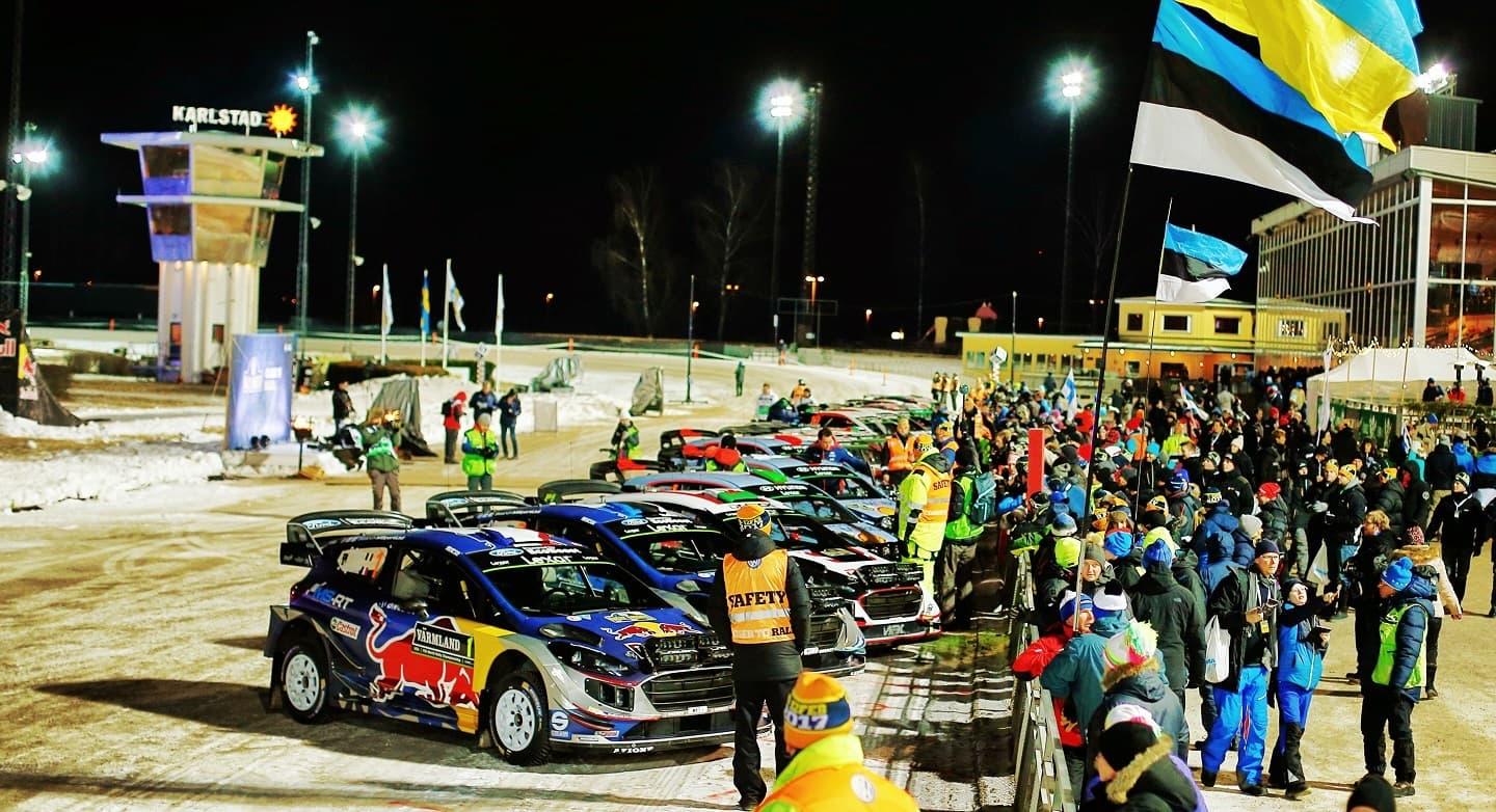 hipódromo de Karlstad, Rally Suecia 2018