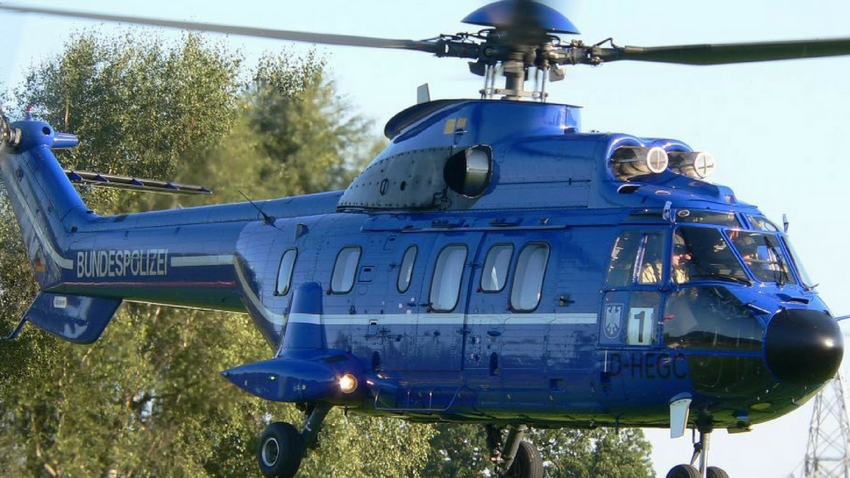 Uno de los helicópteros más caros el Airbus H25 Súper Puma