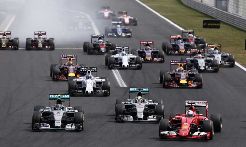 Mercedes ahora siente el aliento de Ferrari y Red Bull