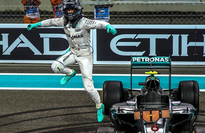 Mercedes otra vez campeón, ahora con Rosberg