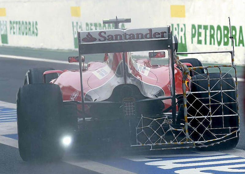 Ferrari prueba su 'rayo laser'