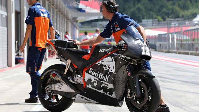La KTM de 2017 se presentará el sábado en el GP de Austria