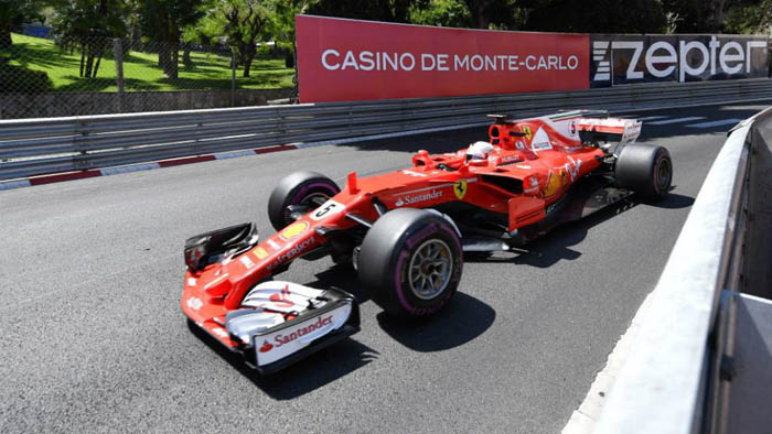 Vettel hace sonreír a Ferrari en Mónaco tras 16 años de sequía