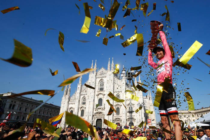 Dumoulin es el rey del Giro de Italia