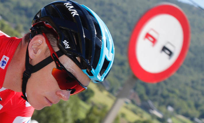 Chris Froome manda en la Vuelta a España