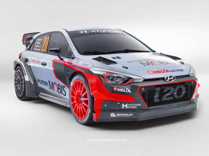 Hyundai, con tres i20 WRC de última generación, en el Rally de Suecia