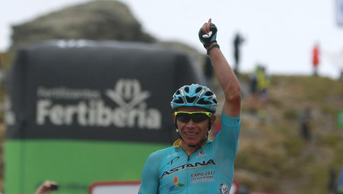 Miguel Ángel López hace historia en la Vuelta a España