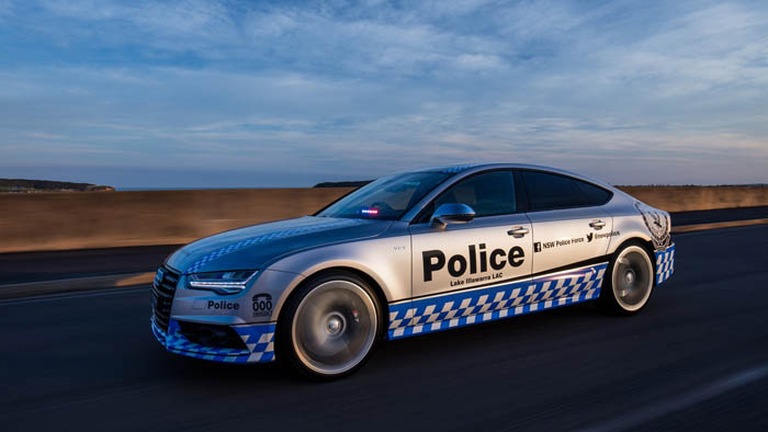 La policía australiana estrena un Audi S7 Sportback