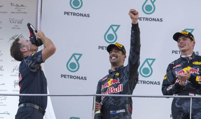 Red Bull se impone en una carrera llena de drama y sorpresas