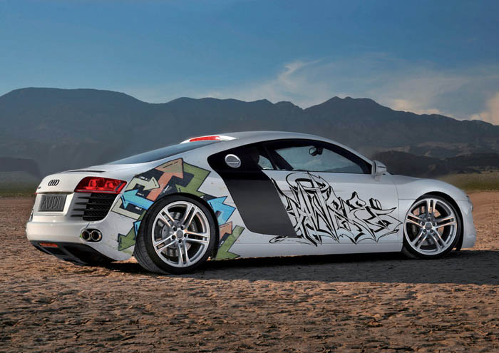 Audi crea una paleta para ofrecer los autos más grafiteros