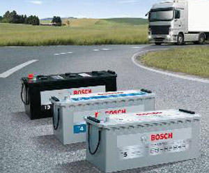 Nuevas baterías Bosch para vehículos industriales y motocicletas