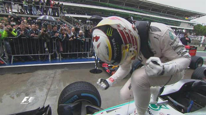 Reina el suspenso en Mercedes: Hamilton gana en Brasil