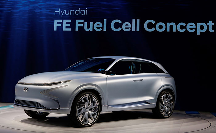 Hyundai FE Fuel Cell Concept. La vuelta al mundo con 80 litros