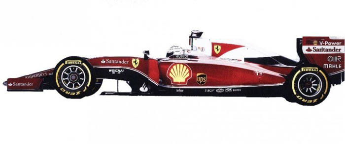 El Ferrari rojo, blanco, con la nariz más corta y 1,5 segundos 'más rápido' se presenta