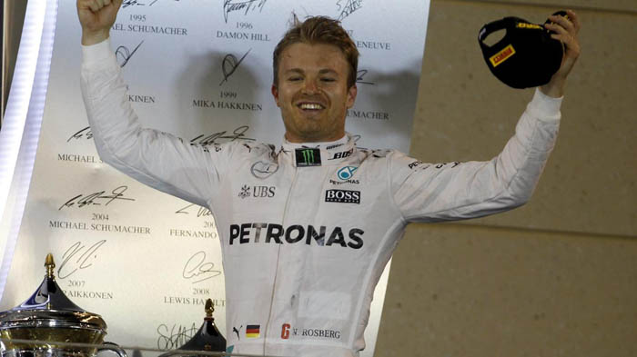 Mercedes repite con Rosberg en Bahrein