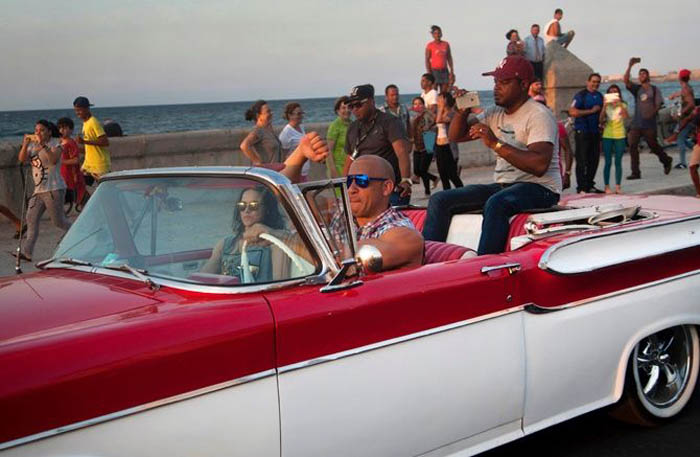 Hollywood sigue "Rápido y Furioso" en La Habana