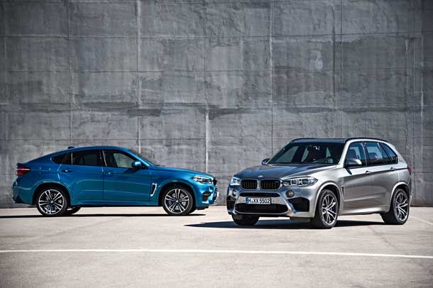 BMW presenta los nuevos X5 M y X6 M (vídeo)