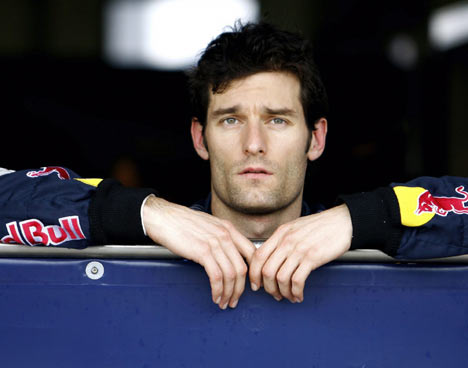 Mark Webber (Red Bull) Webber primero en España, Alonso segundo en la carrera y del mundial