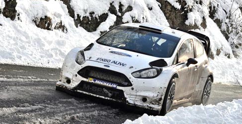 Elfyn Evans prepara el Montecarlo con el renovado Fiesta RS WRC