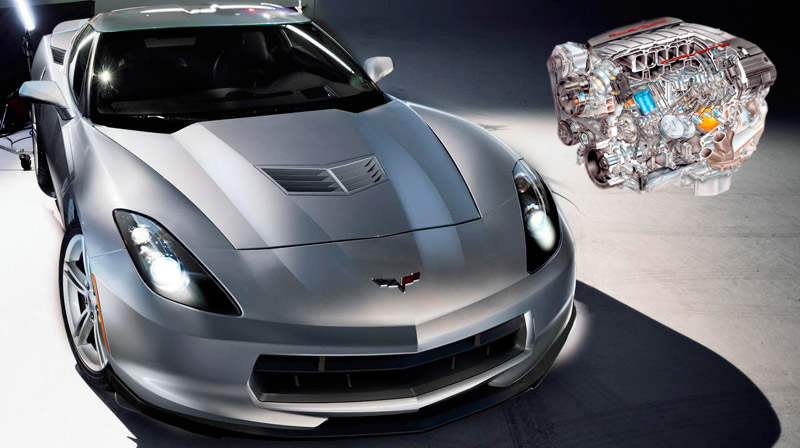 Chevrolet desvela el motor del nuevo Corvette con 450 caballos