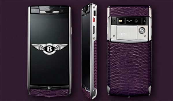 Vertu for Bentley: el nuevo smartphone de lujo