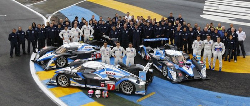 Au Revoir! Peugeot deja Le Mans y las carreras de resistencia