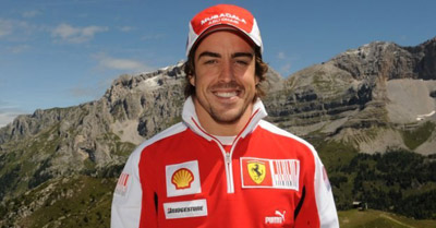 Alonso (Ferrari) Fernando Alonso, elegido mejor piloto de 2010 por los jefes de equipo