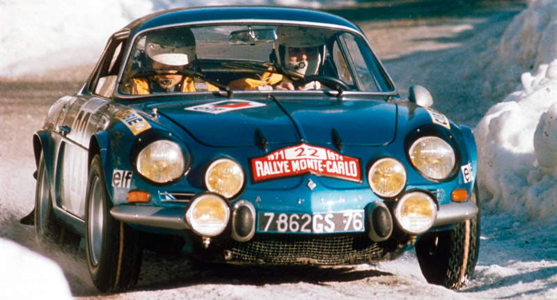 Alpine A110, el primer Campeón Mundial de Rally
