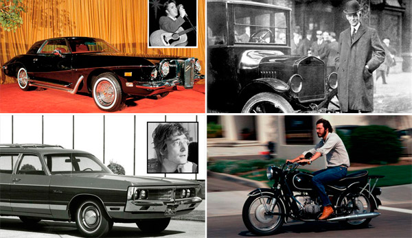 Los autos que conducían las personas que cambiaron el mundo