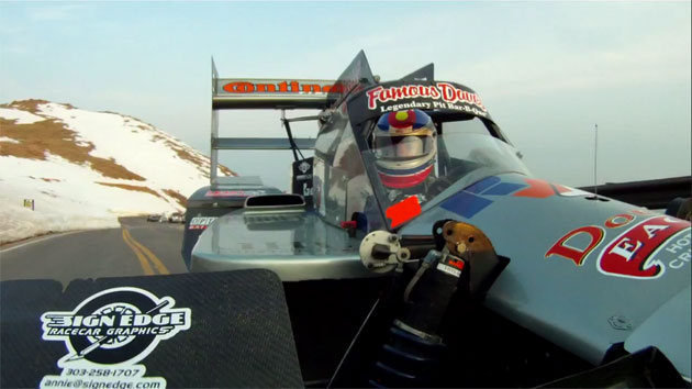 Paul Dallenbach subiendo el Pikes Peak Subir el Pikes Peak con un auto de 1.400 CV