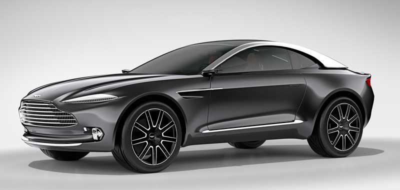 Aston Martin DBX Concept: ¡alto voltaje!