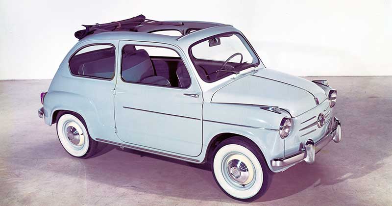 600, el FIAT que hizo posible el mítico Cinqueccento 1957