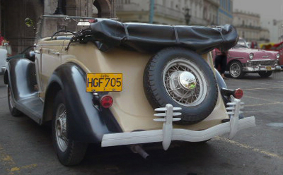 La Habana desde un Ford Phantom 1935