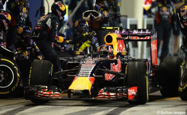 Red Bull se fija como objetivos adelantar a Williams y presionar a Ferrari