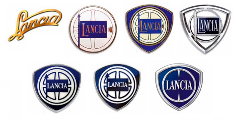 El logotipo de la marca Lancia