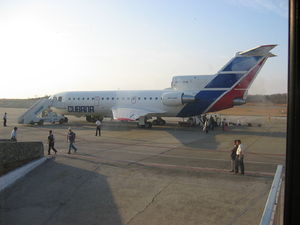 Campos de aterrizaje y aeropuertos santiagueros